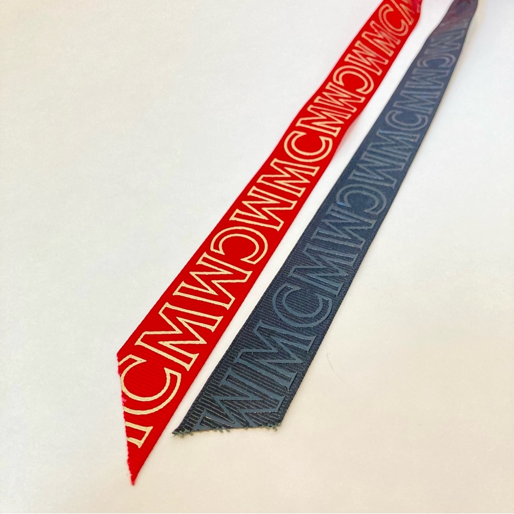 MCM JUST Red Logo Ribbon